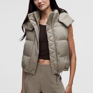 Lululemon Wunder Puff Cropped Vest